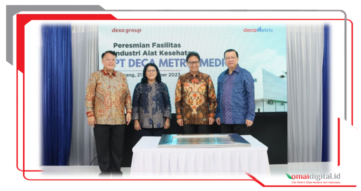 Menkes Dukung Penuh Upaya Kemandirian Kesehatan, Meresmikan Fasilitas Industri Alkes Dexa Group